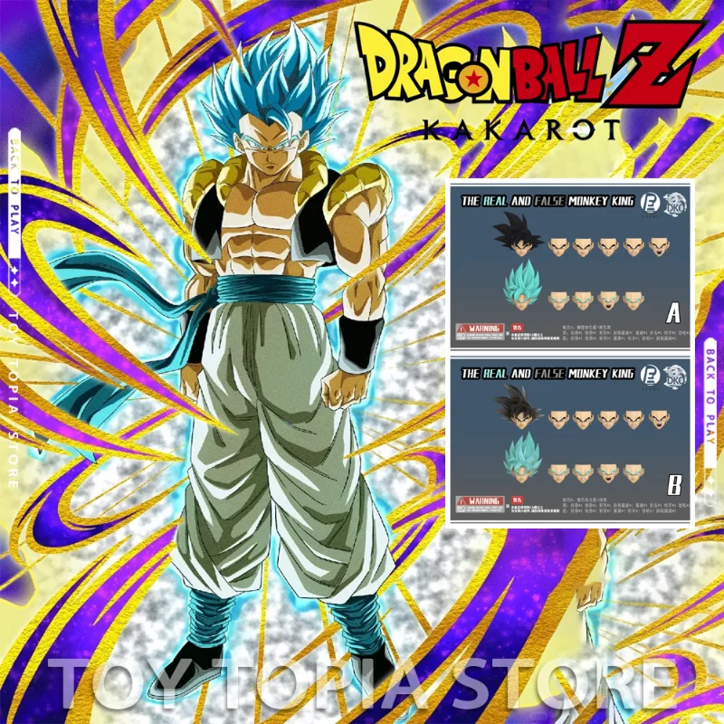 

2025 New DKO Studio Recustom Dragon Ball Z Super Saiyan Blue Ssj Son Goku Head Sculpt Headsculpt Anime Action Figures Toys Gift