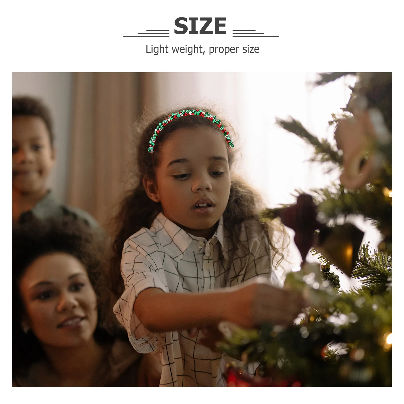 

2Pcs Christmas Deer Antler Headbands Xmas Bell Hair Band Party Hair Accessories Festival Supplies Christmas Headbands