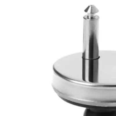 Seat Mounting Toilet Hinge Fixtures for Quick Release Replacement Sliver&Black Stainless Steel Close High  Seat