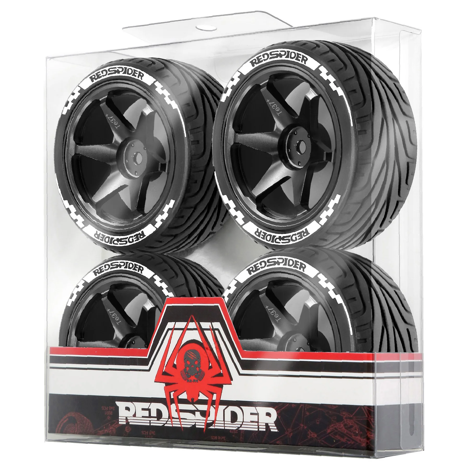 1/10 4 Stück RC On-Road Drift Racing Car Metallfelge Radnaben Reifen für HSP HPI Sakura Tamiya Kyosho