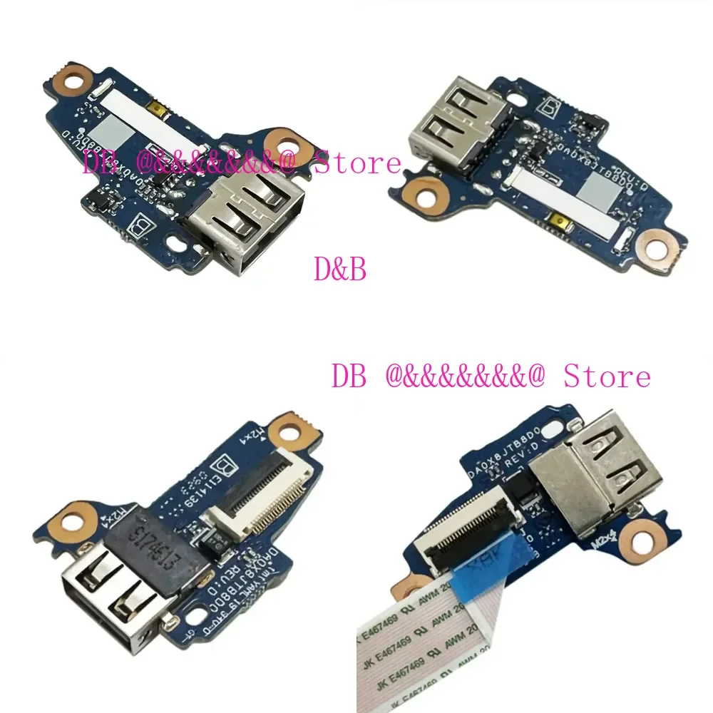 Botón de encendido y apagado USB para HP 440 450 G6 G7, placa de encendido y apagado DA0X8JTB8D0, nuevo