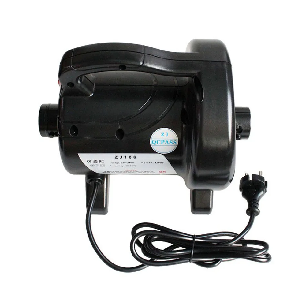 Powerful 1200W High power Electric Inflation Pump Portable Car Mounted Dual use Air Inflator for Home Swimming Pool