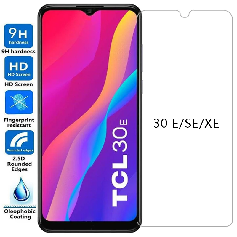 tempered glass for tcl 30 e se xe phone case on tcl30 30e 30se 30xe tcl30e tcl30se tcl30xe back cover 360 coque tlc