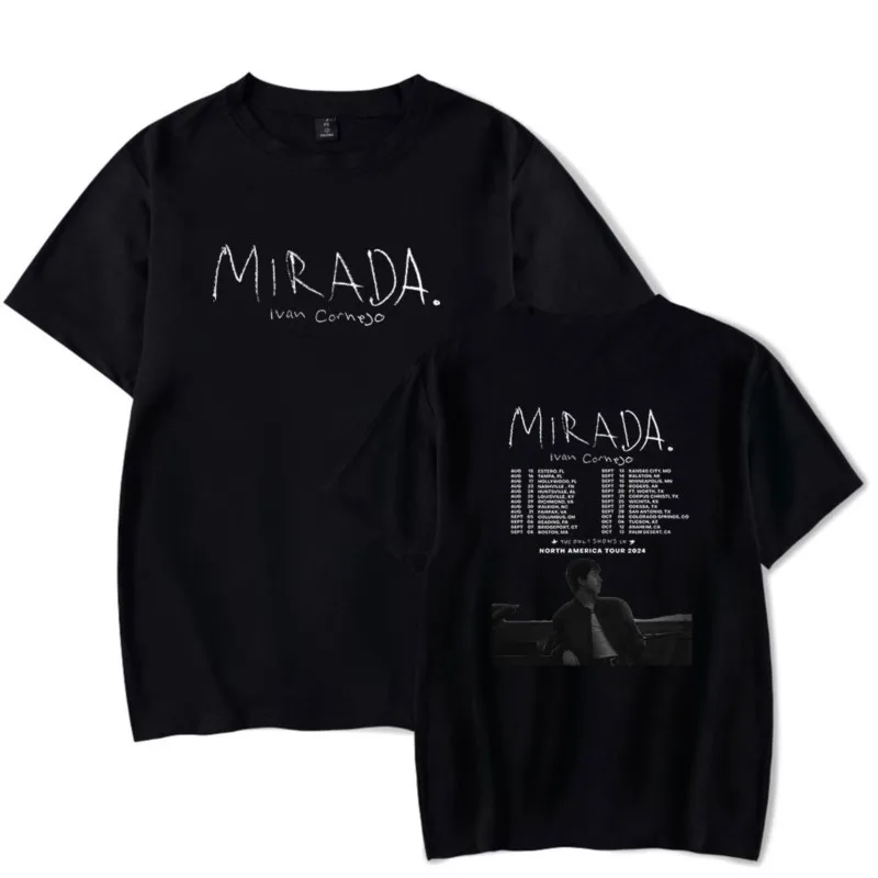 Ivan Cornejo Mirada Tour 2024 T-Shirt Merch Summer For Men/Women Unisex Short Sleeve Tshirt Streetwear