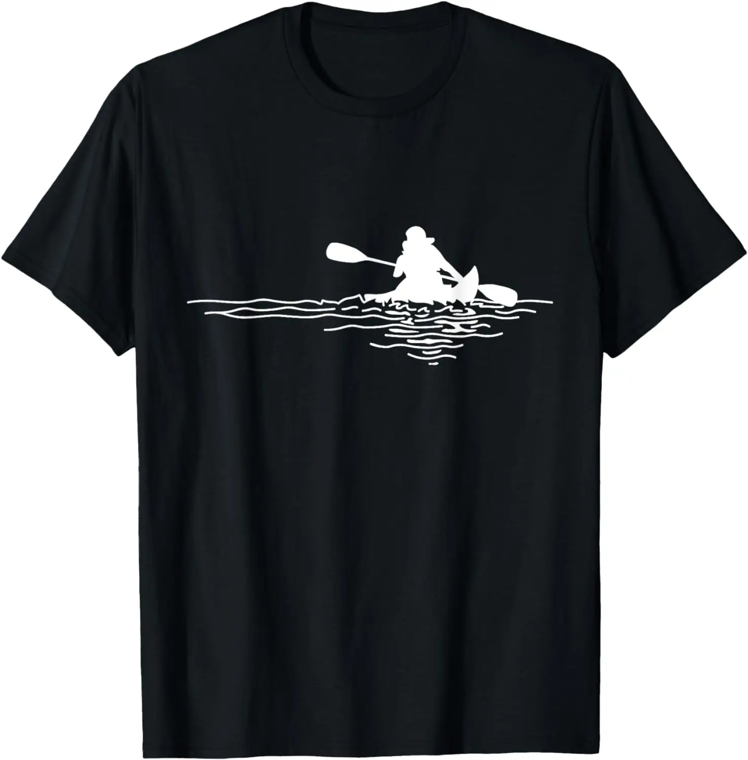 

Retro Kayak Boat Lover Canoeing Kayaking Paddling T-Shirt