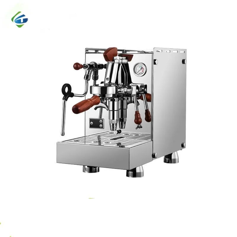 

Italian Stainless Steel Professional Coffee Maker Best Home And Commercial Electric Espresso Machine Programmable For Hotels