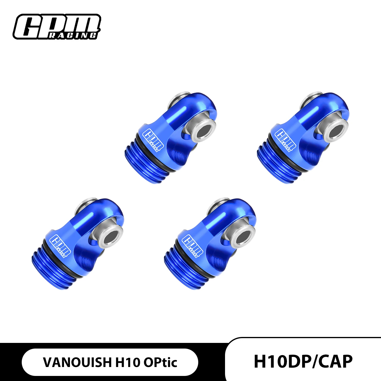 GPM VANOUISH PRODUCTS 1/10 H10 OPTIC KIT-VPS09027 Для крышки амортизатора из сплава 7075-T6