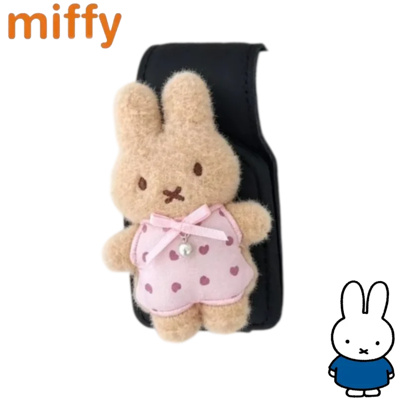 Miffy Bunny New Sweet and Cute Creative Cartoon Pattern Car Personalized Fashionable Decorative Glasses Storage Magnetic Clip