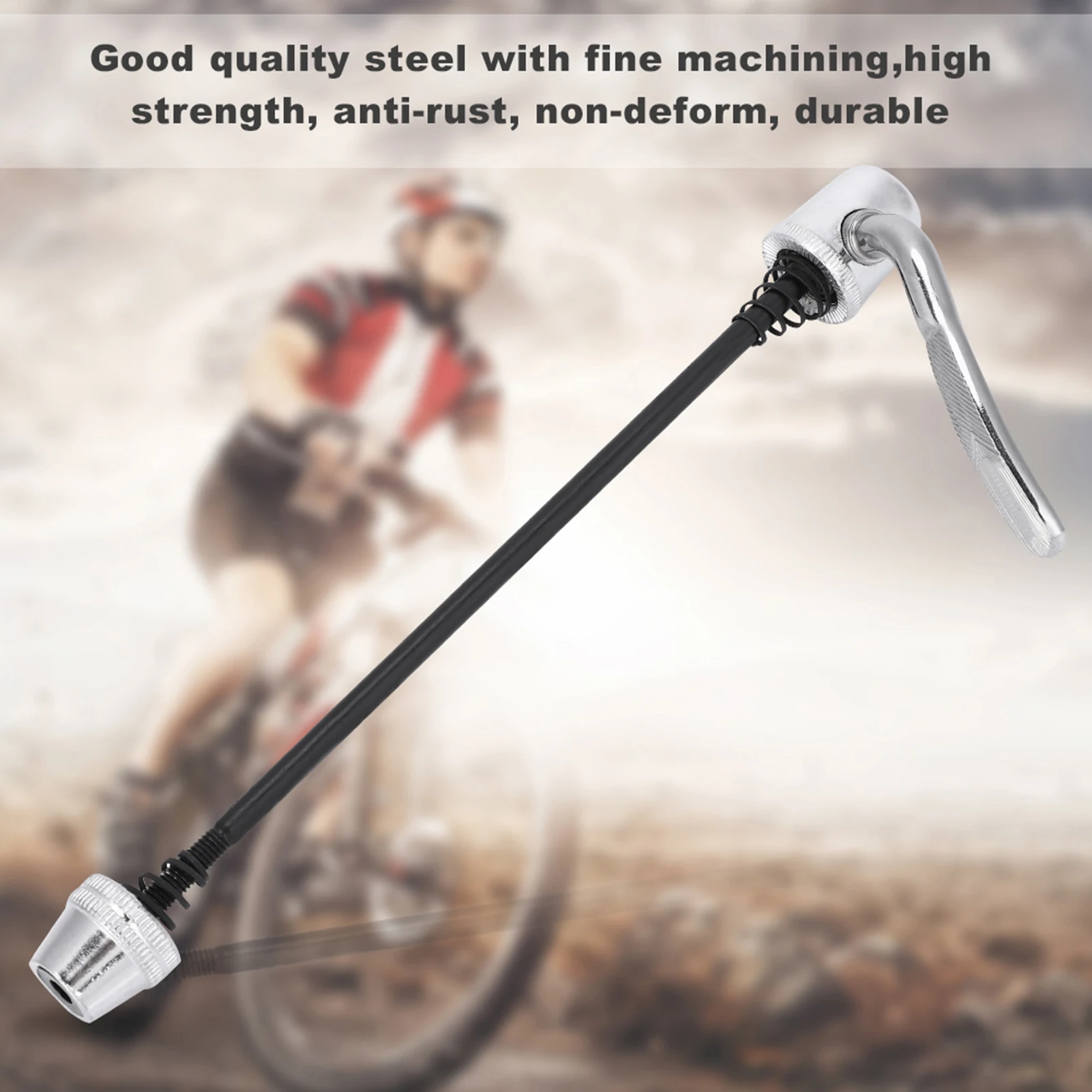 Skewer Bike Skewer Steel Lightweight Quick Release Skewer For Mountain Bike Indoor Cycling Trainer Mountain Bike Skewer