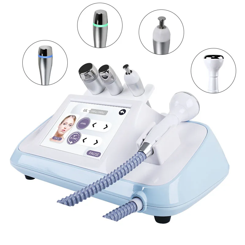 Appareil de beauté coréen I-Cool Ultrason Face Lift, Couche profonde, Anti-âge, Élimination des déformations, Resserrement de la peau, Machine multifonction