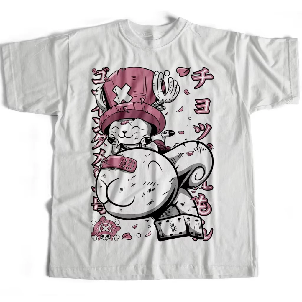 Anime ONE PIECE Tony Chopper Printed T-shirt Men's and Women's T-shirt Men's Top Sports T-shirt Men's T-shirt Summer Tee 2026