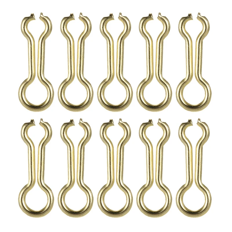 200PCS Fishing Accessary Brass Sinker Wire Eye For DO-IT Molds Carp Fishing Tackle