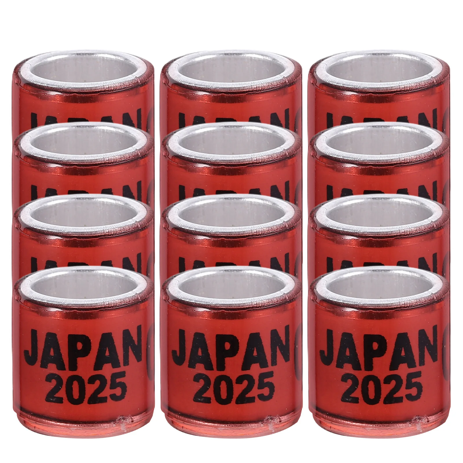 

50Pcs Pigeon Leg Bands Durable Numbered Identification Rings Racing Breeding Foreign Bird Foot Bands Tracking Management