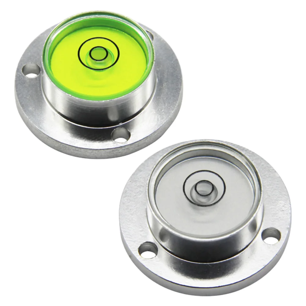 High-precision Bubble Level 30*20*11mm Double Circle 30x20x11mm Flange Spirit-Level Horizontal Bubble Level For Electronic Scale