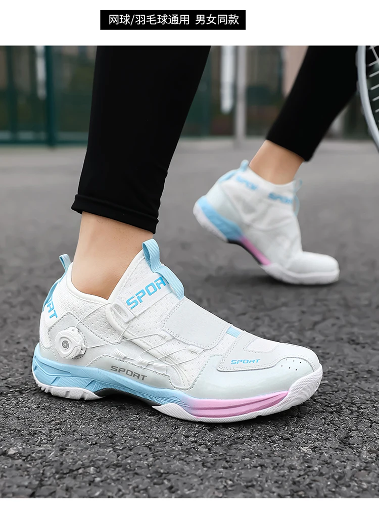 Herren-Badmintonschuhe, bequem, leicht, atmungsaktiv, verschleißfest, rutschfest, Damenmarken, originelle, modische, lässige Turnschuhe – Detail 8