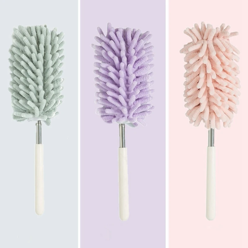 Duster, Up To 80Cm Extendable Bendable Washable Mini Dusters For Cleaning High Ceiling, Blinds, Cars