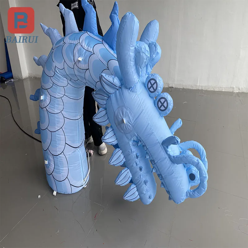 Cartoon Inflatable Dragon Year Mascot Air Model Chinese Dragon New Year Zodiac outdoor commercial decoration props