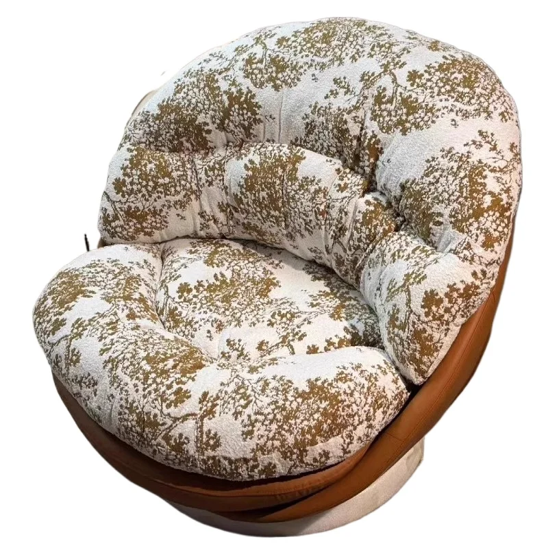 

Modern personalized leisure home rotating rocking chair, Italian minimalist sofa, living room balcony lazy chair