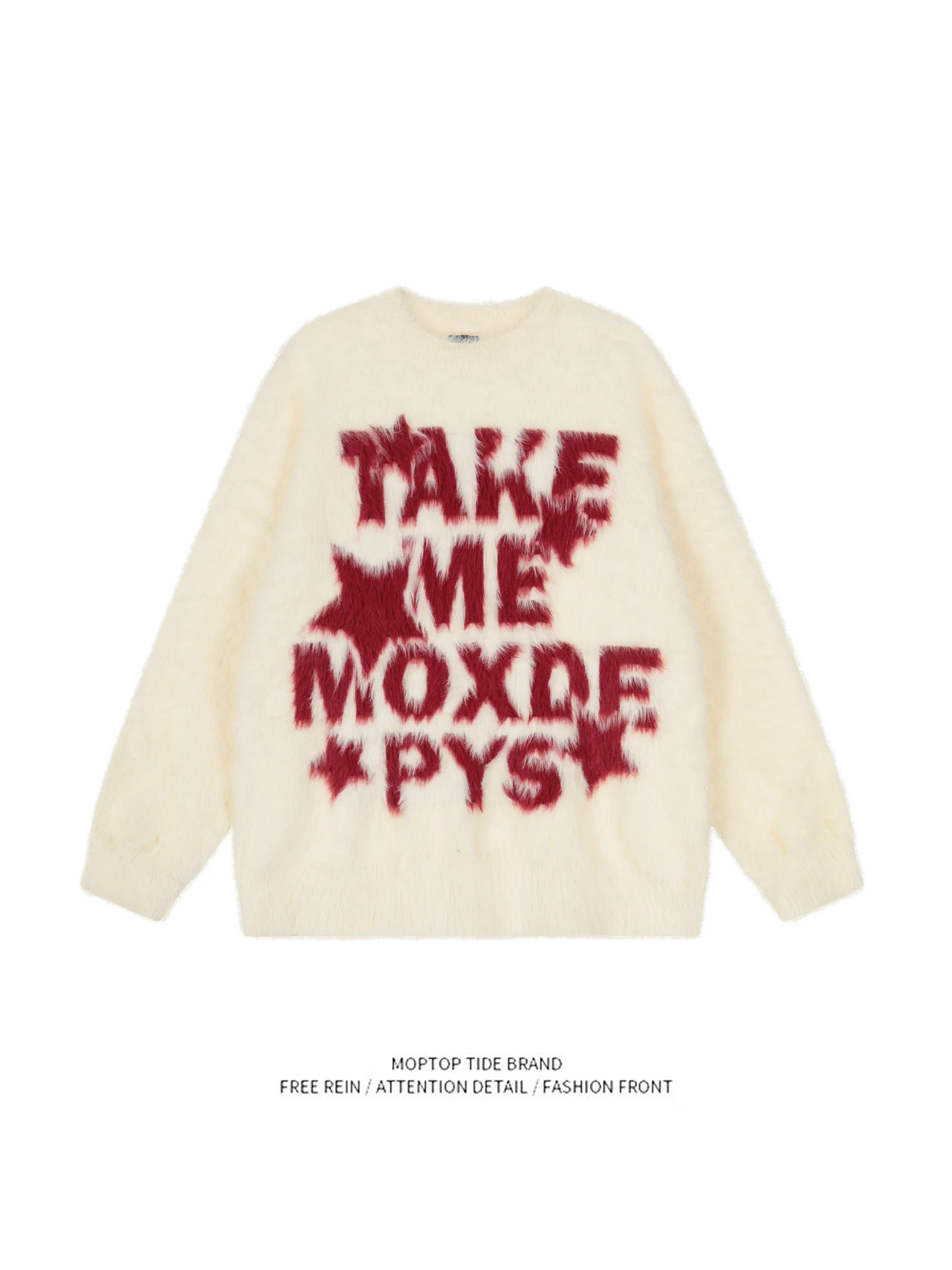 

Модный американский трикотаж для пар с надписью, мужской мягкий уютный ленивый трикотаж Sle Camere, осенне-зимняя повседневная одежда