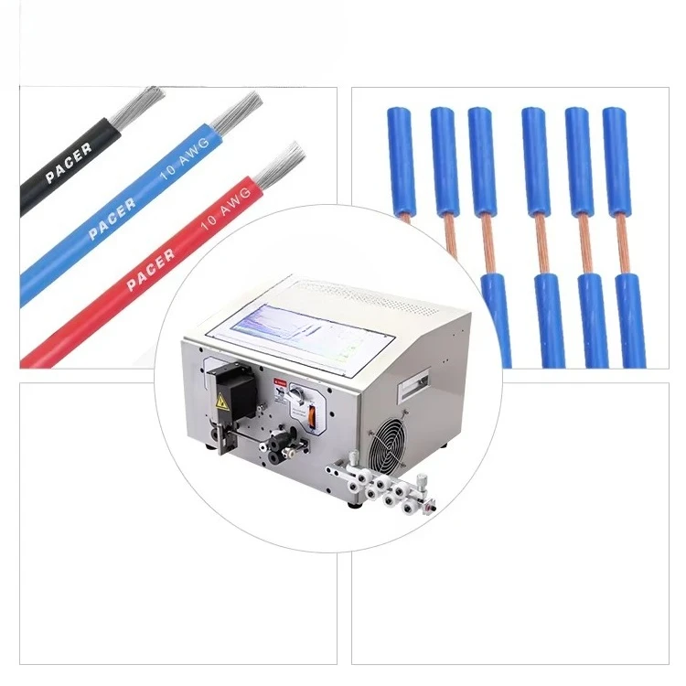 آلة قطع تجريد الكابلات آلة تجريد الأسلاك الأوتوماتيكية سلك تسخير الأسلاك الأوتوماتيكية #6
