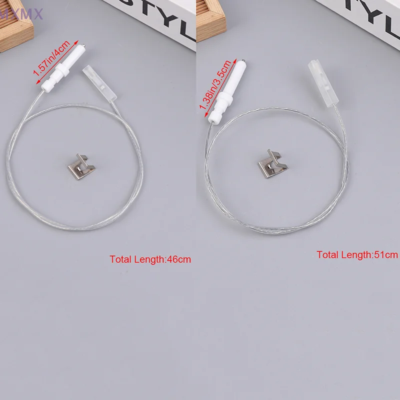 1Pc Piano Cottura A Gas Stufa Accenditore di Ricambio Elettrodo Candela Con Filo di Accensione Spille In Ceramica Altezza Ceramica 35mm 40mm Per Fornello A Gas