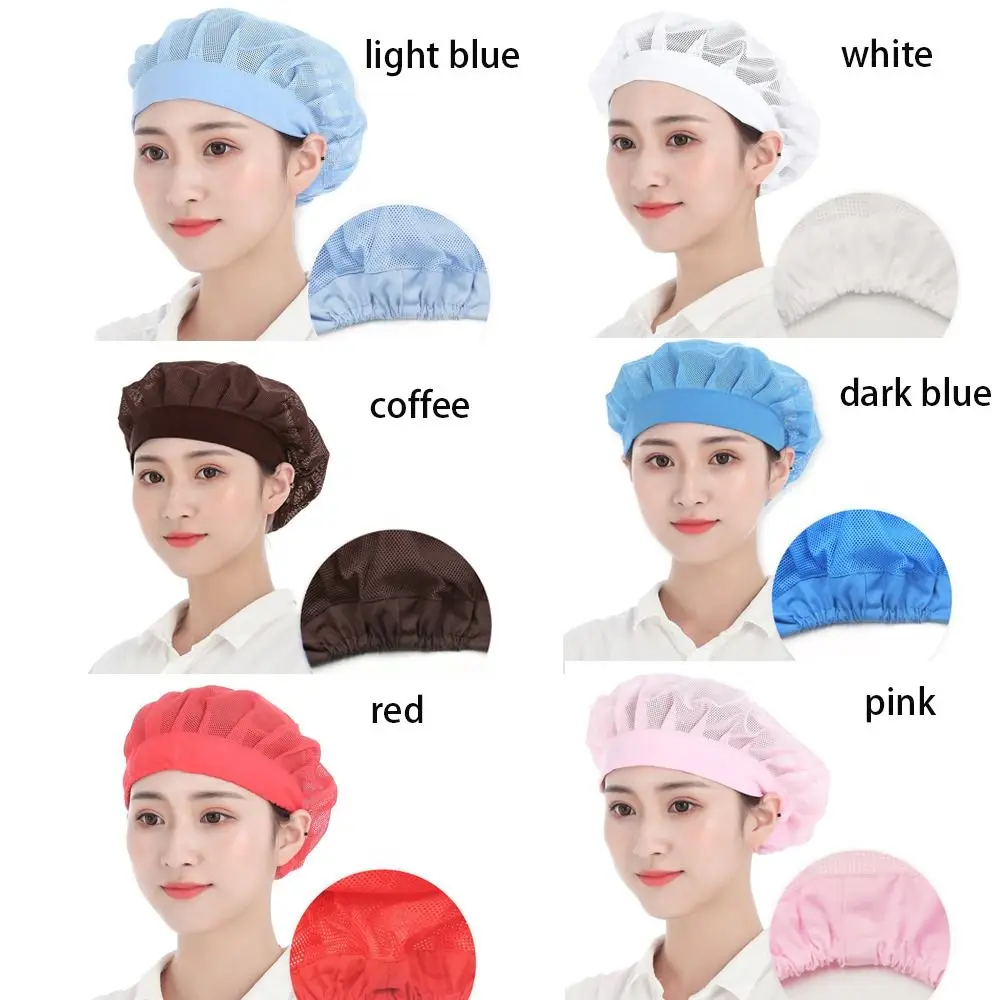 調理師 フードサービス シェフキャップ バンドルヘア ヘアネット ネット 作業服 作業用ヘッドバンド 料理用衛生キャップ ケータリング