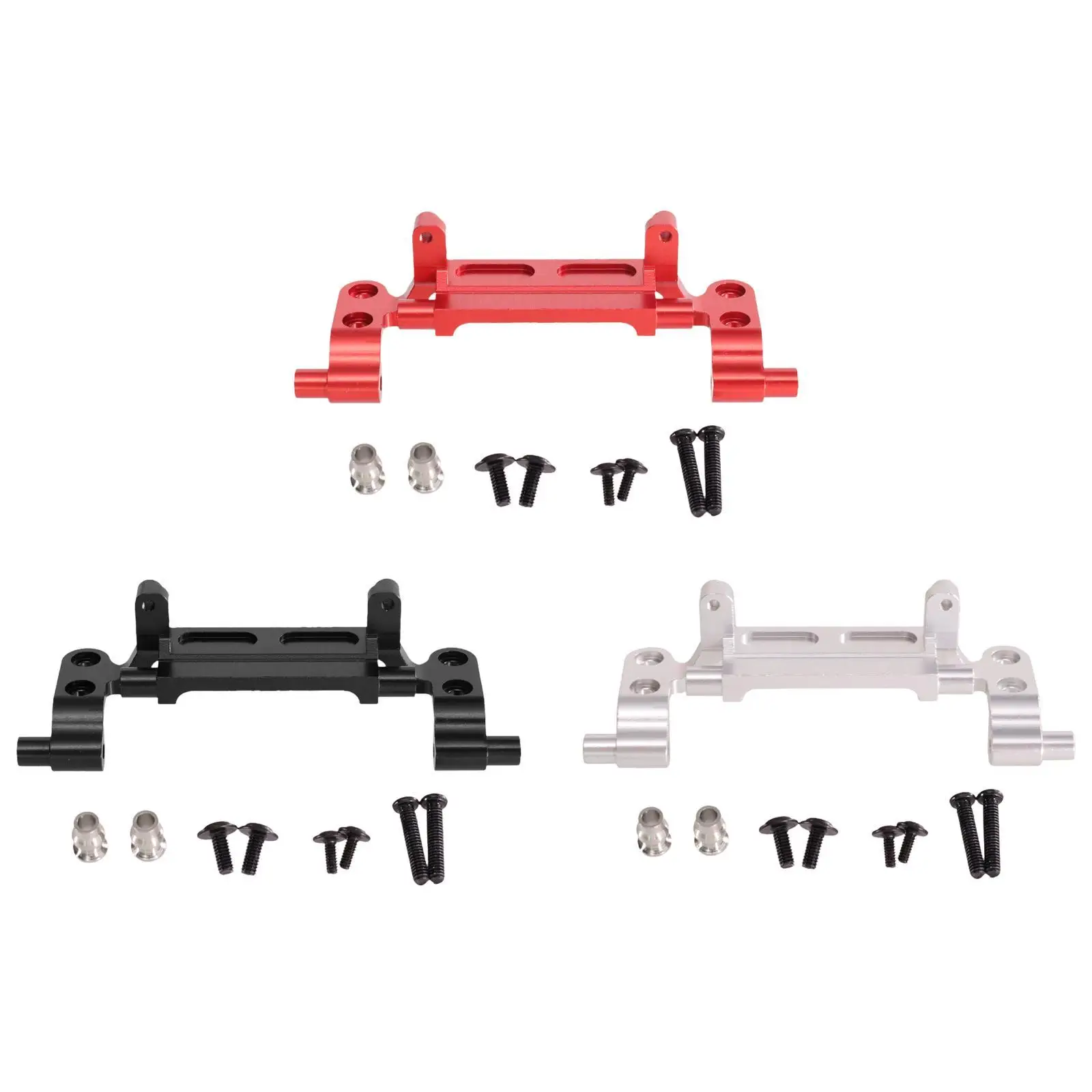 RC Servo Mount Spare Parts Metal Servo Fixing Mount RC Steering Gear Fixed Mount 1/12 RC Crawler Easy to Install DIY Accs