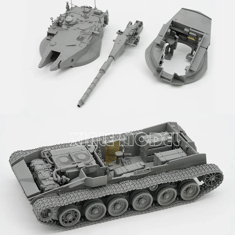 BORDER BT-055 Merkava 2 دبابة المعركة الرئيسية، مدمجة بالكامل، نظام التعليق النشط 1/35 #4