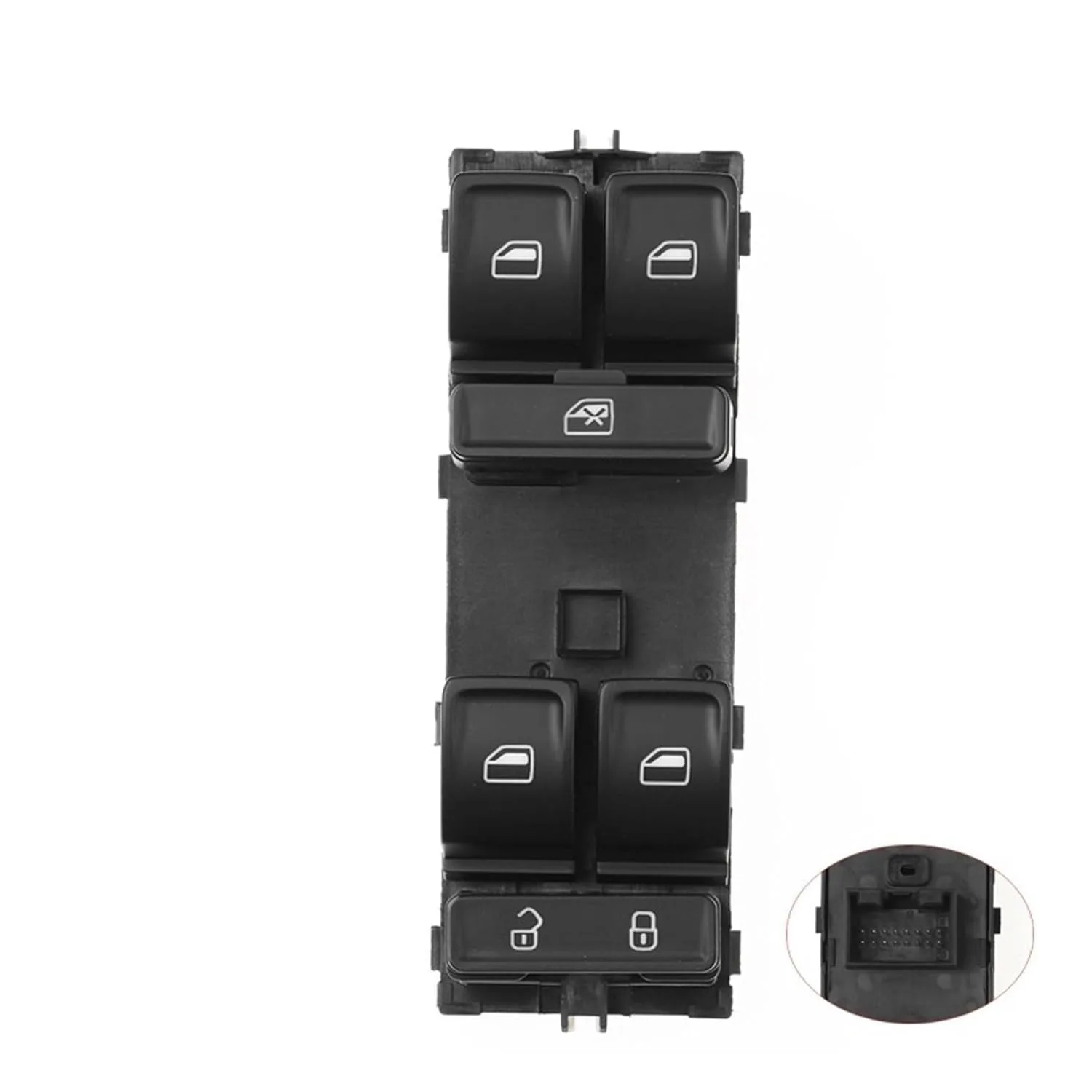 مفتاح نافذة الطاقة ملحقات السيارة 34D959857C 34D959857D لشركة فولكس فاجن لفولكس واجن لسانتانا ل جيتا لسكودا جانب السائق