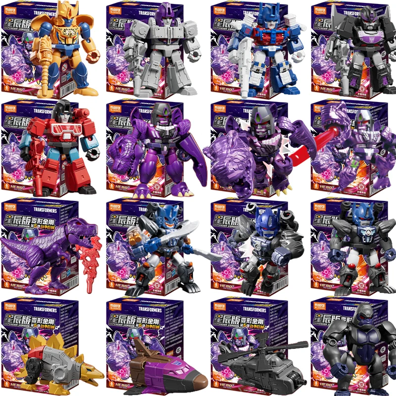 

BLOKEES Original Defender Version 6 Transformers Bruticus Optimal Optimus Primal Cheetor Ultra Magnus Action Figures Toys Gift