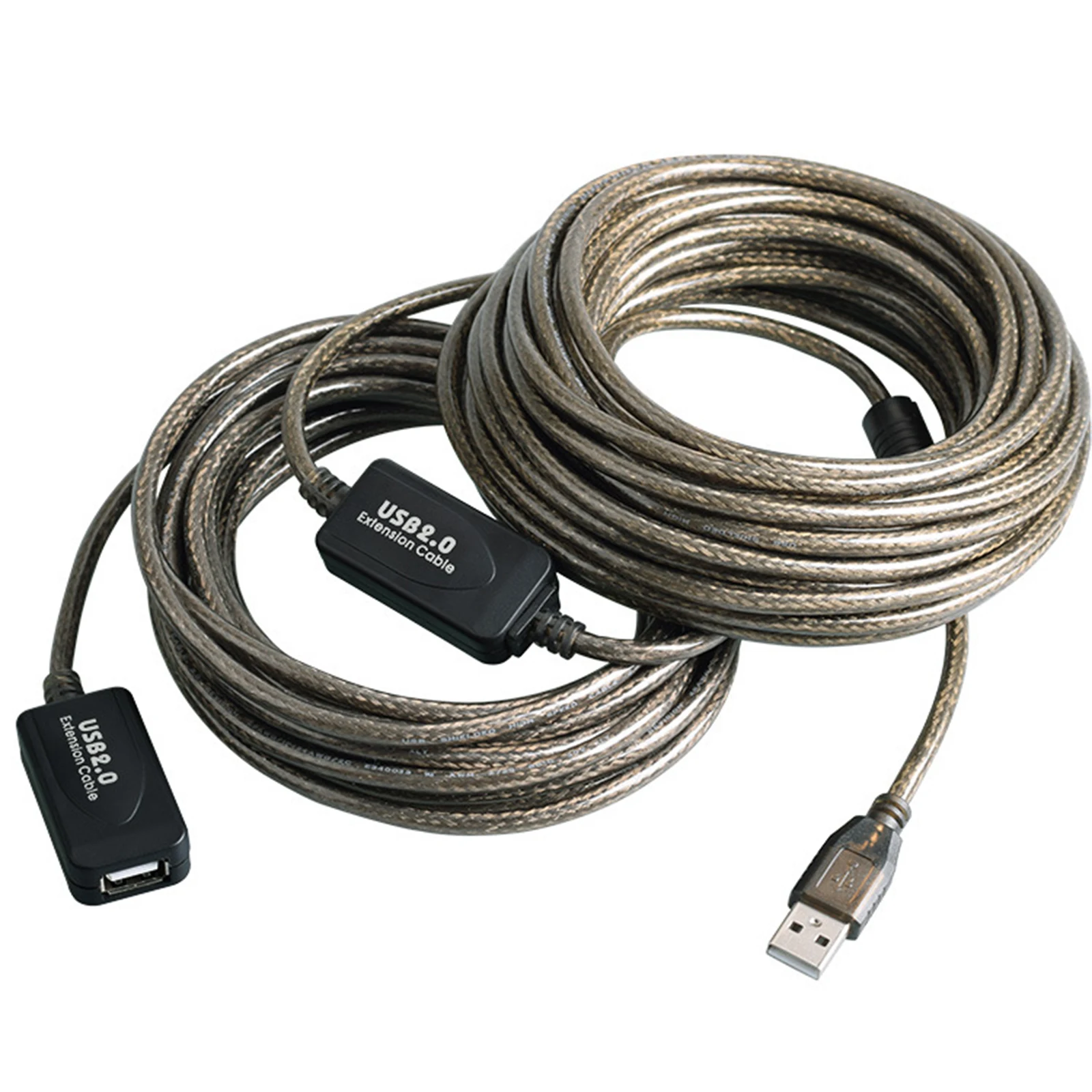 3M 5M 10M 15M 20M 25M 30M Przedłużacz USB 2.0 męski na żeński Aktywny wzmacniacz Bezprzewodowa karta sieciowa Przedłużacz USB Adapter Przewód — zdjęcie produktu 4