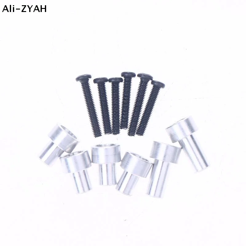 【YH】1Set MN82 LC79 MN82S Pro Brass Car Shell Raise the Column Heighten Bracket For 1/12 Modified Big Wheel Special Upgrade Parts