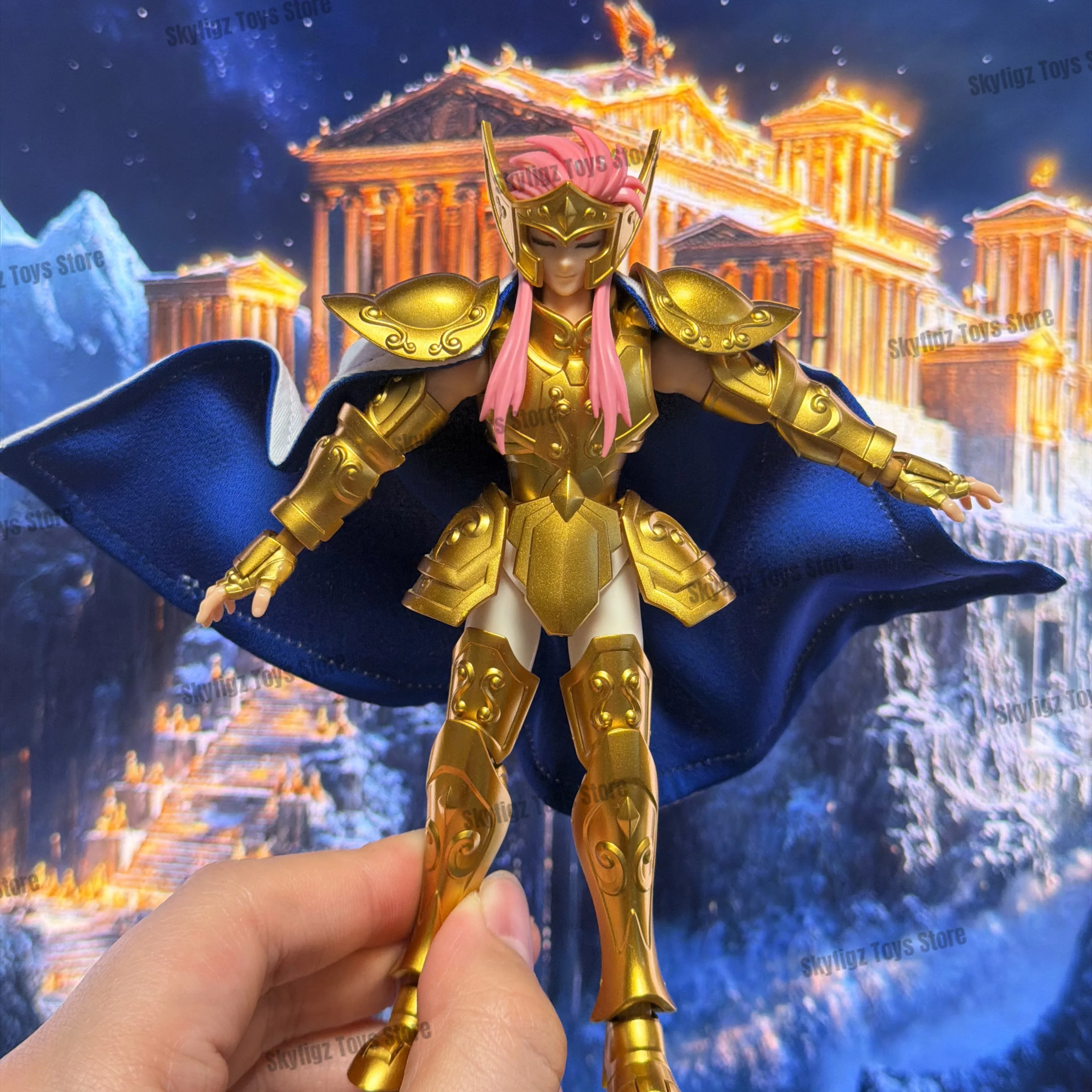 

Плащ Saint Seiya: сине-бело-красный плащ для фигурок