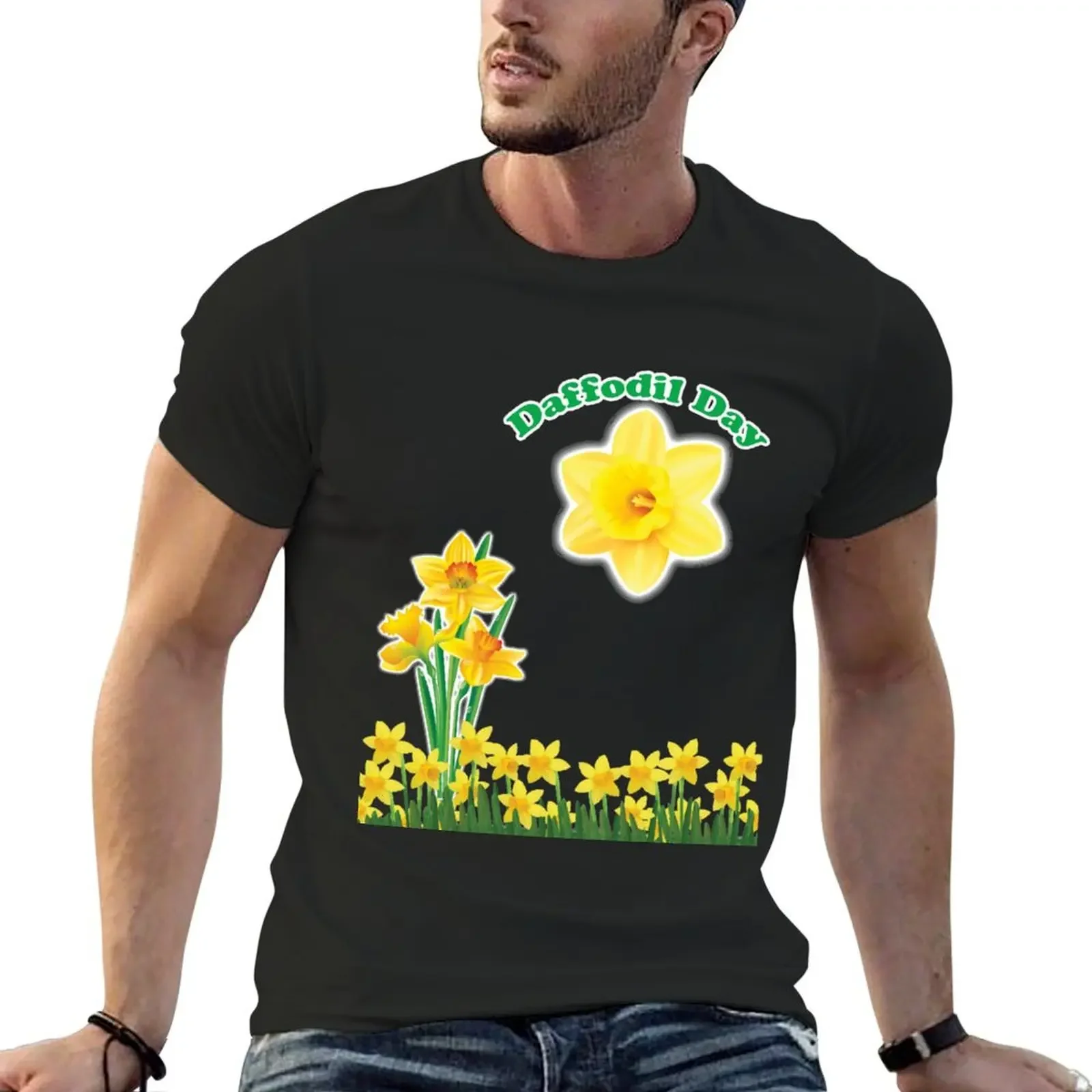 

Daffodil Day - Daffodil Cancer Awareness Day Classic T-Shirt blanks oversized graphic tee shirts men