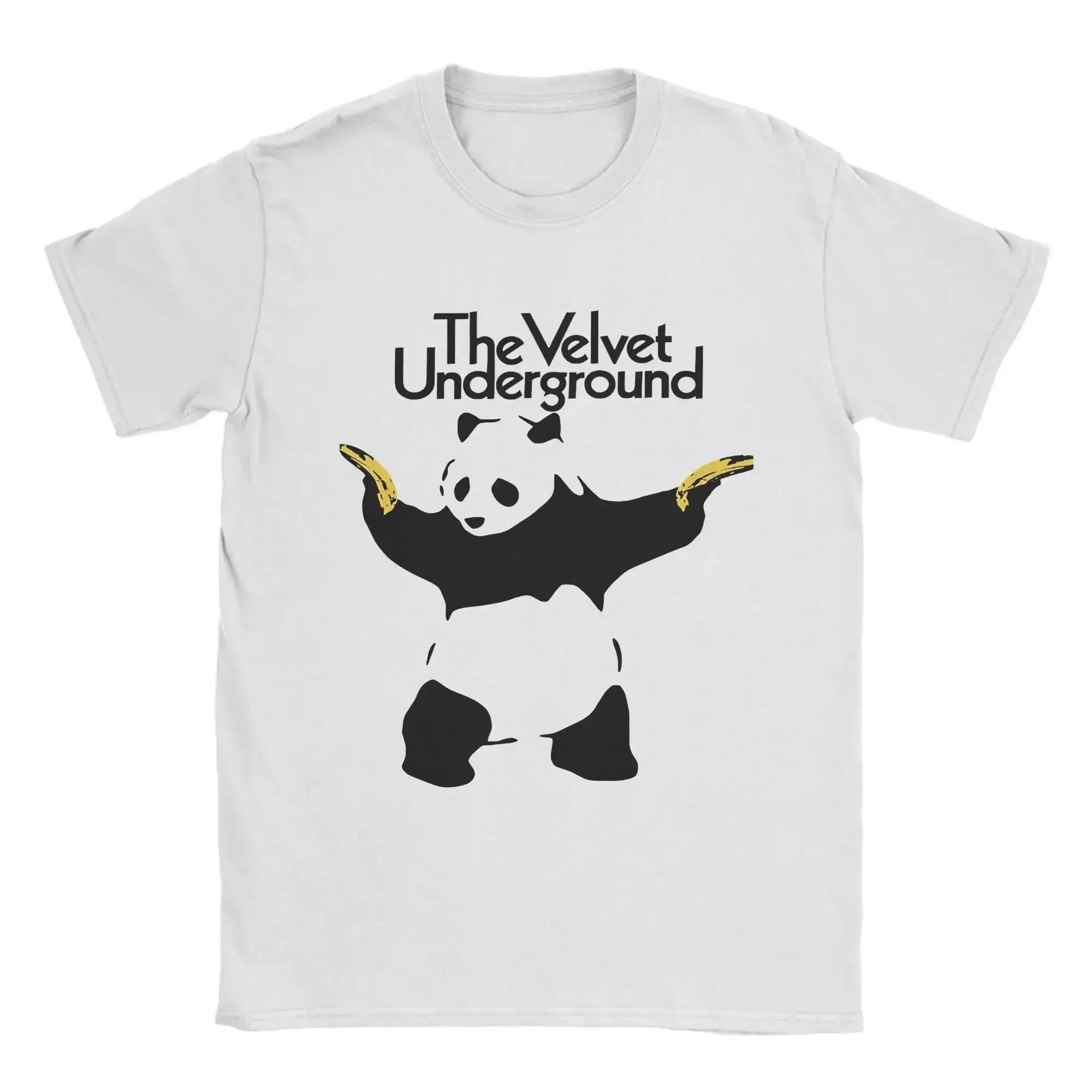 Hip-Hop-Mode Oversize Neues Print-T-Shirt Legende Rockband The Velvet Underground Poster-Print T-Shirt Punk Casual Streetwear – Detail 6