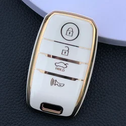 Car Key Case Replacement Shell Vehicle Auto Holder Key Fob Cover Protection Durable For Kia K5 Sportage Sorento