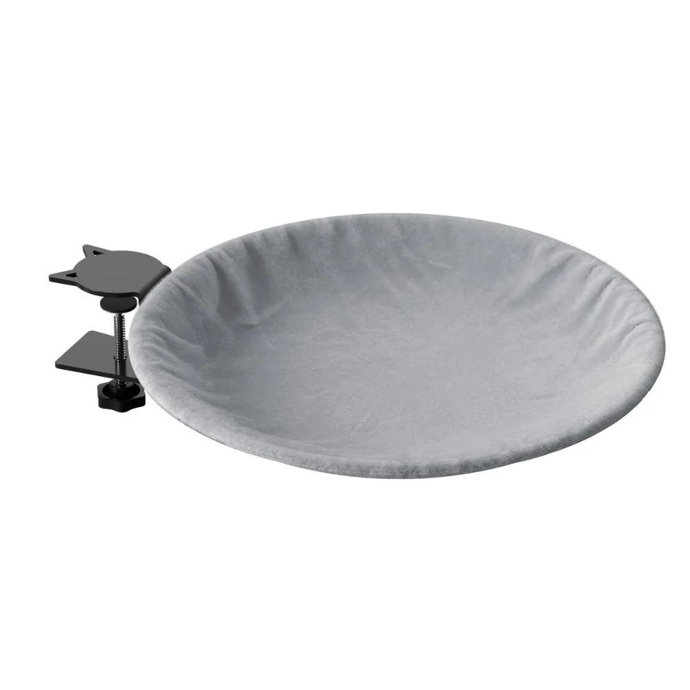 

Breathable Cat Desk Bed Soft Plush Removable Cover Kitten Table Bed No-punching Comfortable Cat Hanging Hammock Living Room