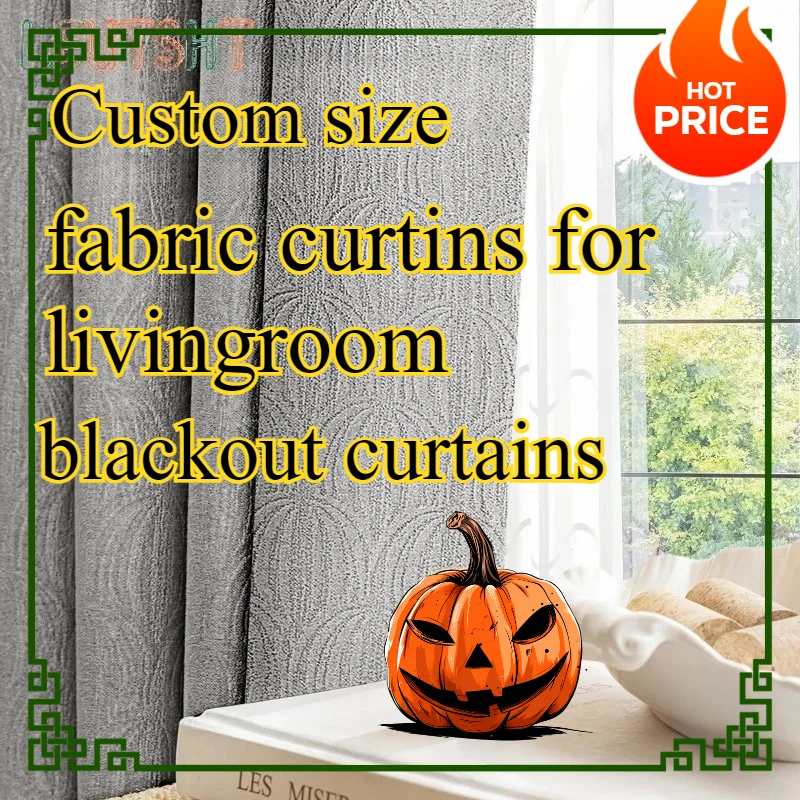 

Minimalist Light Luxury Blackout Curtains Modern Living Room Drape Bedroom Soundproof Curtain Floor-to-ceiling Windows Drapes
