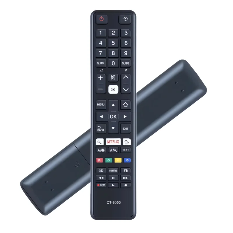 

Applicable to Smart 4K UHD HDTV Remote Control CT-8053 Replacement Accessory for Models 48U7653DB 43U5663DG 43U663DG 43U6763DG