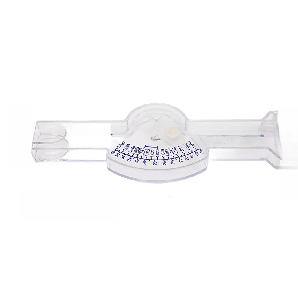 Aquarium Salinity Hydrometer Acrylic Marine Saltwater Specific Gravity Meter Automatic Leveling Easy Read For Fish Tank