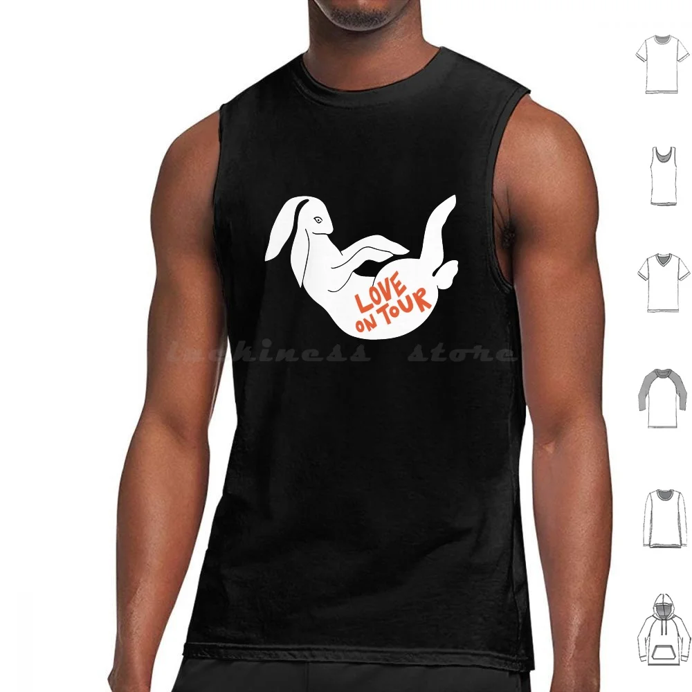 

Love On Tour Tank Tops Vest Sleeveless Love On Tour Fine Line
