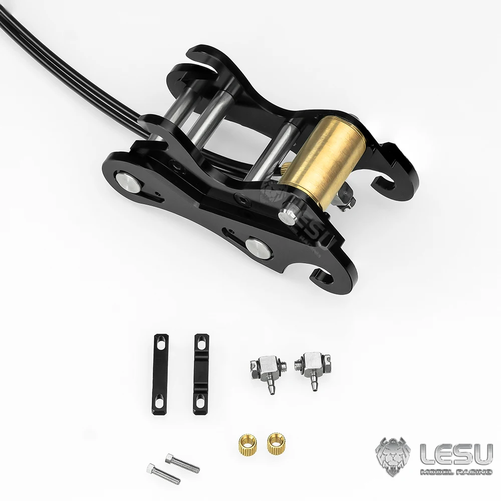 

Metal Quick Released Coupler Kits for 1/14 LESU RC Hydraulic Excavator Aoue LR945 Digger Upgraded Accessories Model TH22954