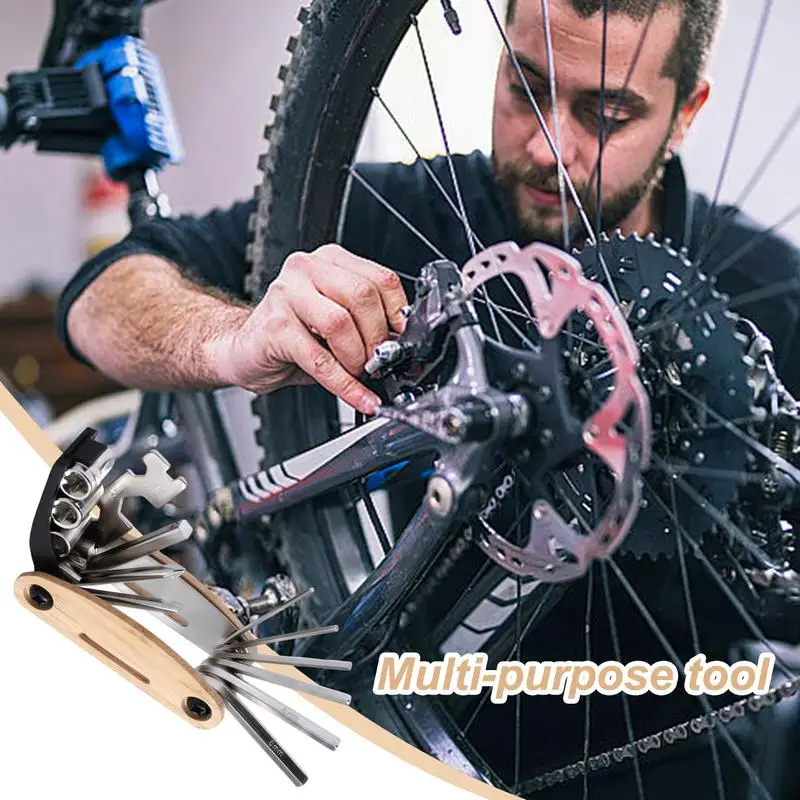 Bikes Repair Multitool Bikes Repair Tool Accessories Bikes Repair Tool Ergonomic Mountain Bikes Multi Tool Portable Bikes Chain