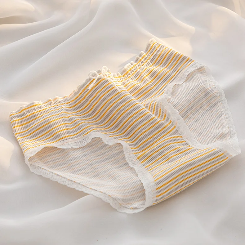 5Pcs M-4XL Cotton Panties Women Underpants Sexy Lingerie for Female Mid Waist Briefs Girls Underwear Plus Size Breathable Pantys