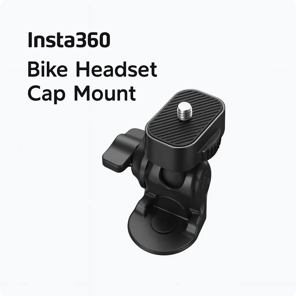 

Крепление на крышку велосипедной гарнитуры Insta360 | Надежный держатель камеры POV для езды на велосипеде | Подходит для GO Ultra, X5, Ace Pro 2, X4, GO 3S, Ace Pro, Ace