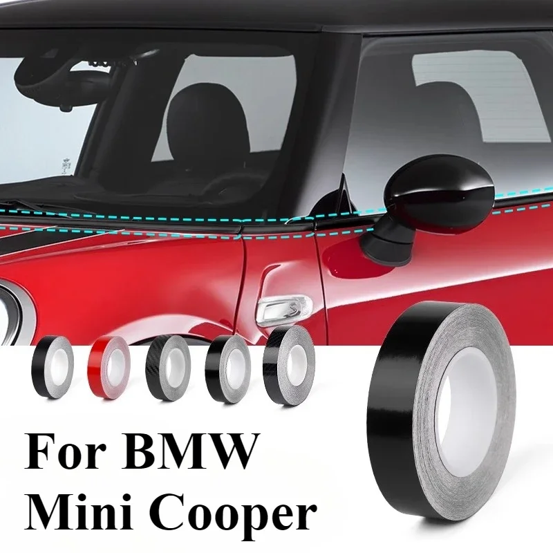 

Cooper Countryman накладка на дверь автомобиля латте, поясная пленка для окна для BMW Mini, украшение интерьера автомобиля, аксессуары для модификации
