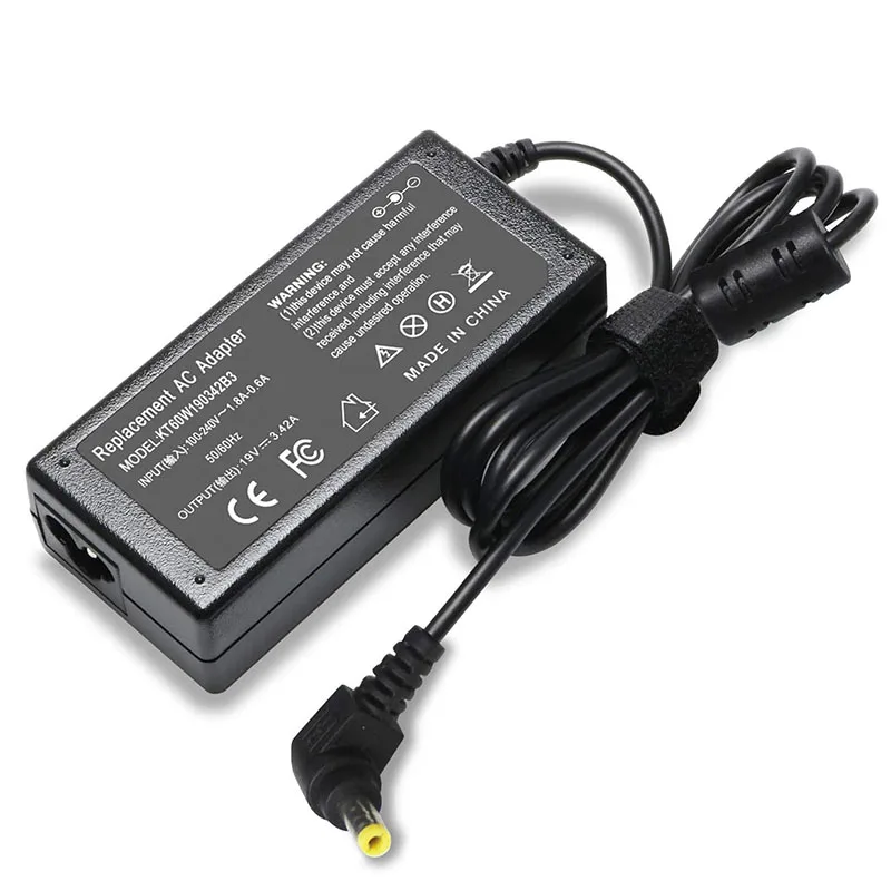 19V 3.42A 65WH Adapter Charger Power Supply Cord for Asus AD887320 EXA0703YH PA-1650-66 ADP-65DW X401 X550L X550LA X550ZA