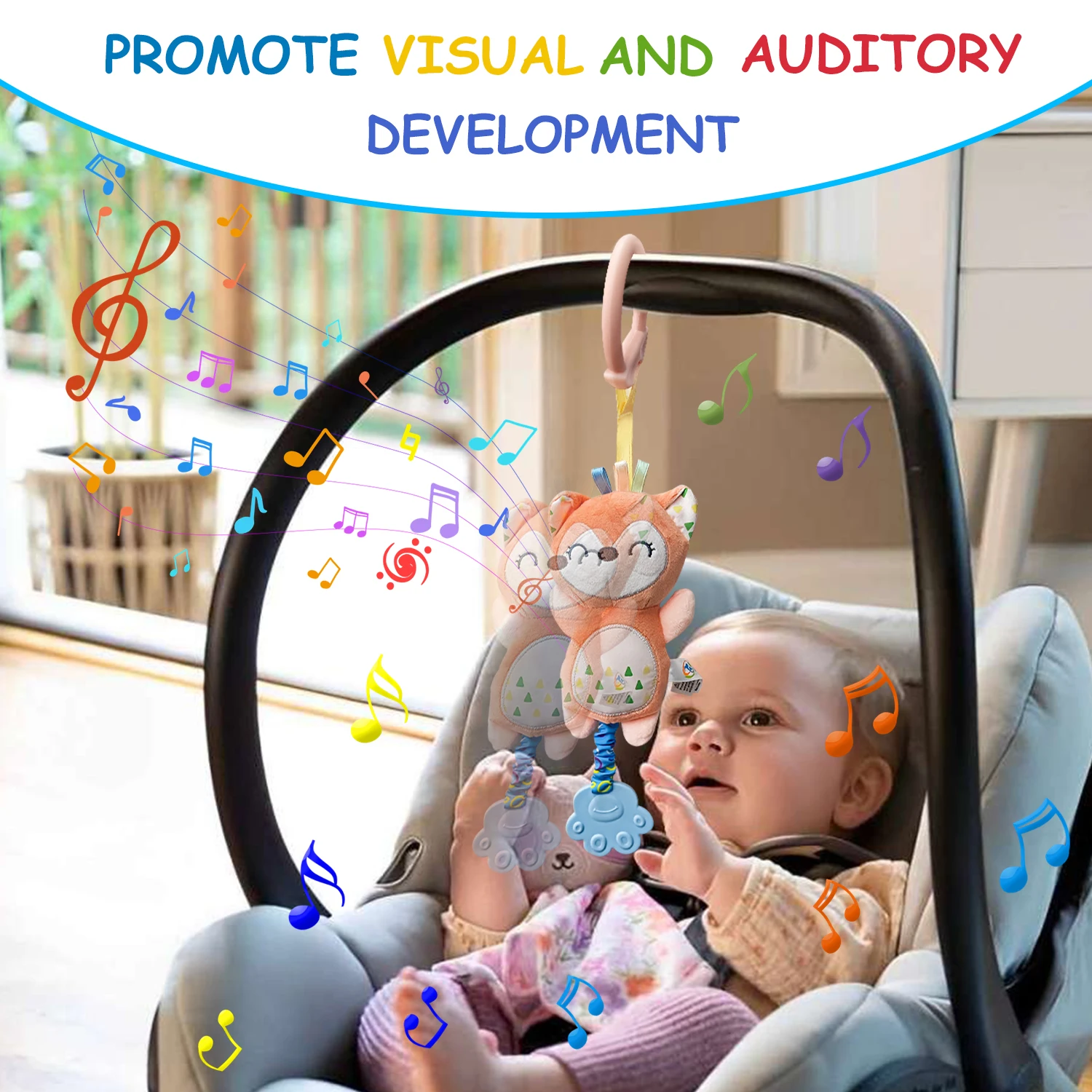 ألعاب الأطفال لينة حشرجة الموت التجعيد صار معلقة الرياح الدقات الوليد أفخم الحيوان عربة الرضع عربة الألعاب الحسية مع عضاضة