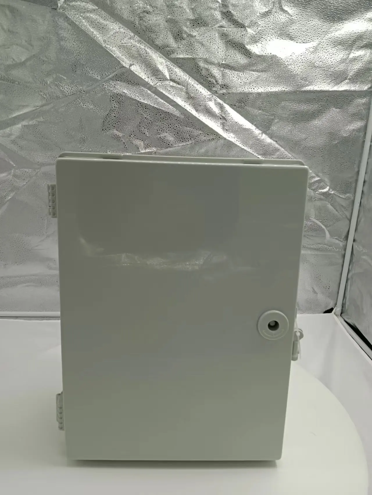 Imagem -02 - Caixa de Junção de Plástico Impermeável tipo de Dobradiça Caixas de Cerco Elétrico Controle de Poli-carbonato Caixa Elétrica Abs Ahseries