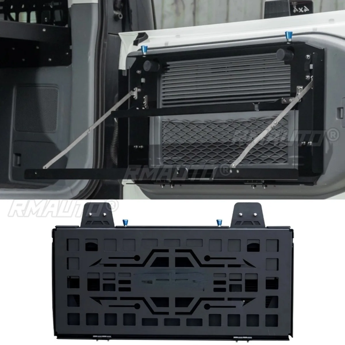 

For BJ40 Exterior Accessories Cargo Liner Boot Floor Tray Rear Row Seat Back Cover Protector Cargo Trunk Modification Part